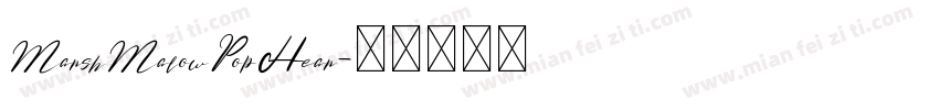 MarshMalowPopHear字体转换