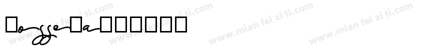 Rossela字体转换