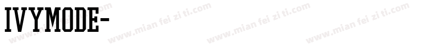 ivymode字体转换