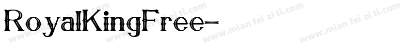 RoyalKingFree字体转换
