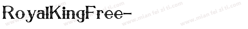 RoyalKingFree字体转换