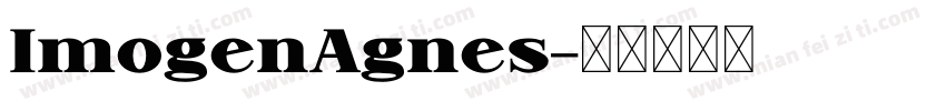 ImogenAgnes字体转换