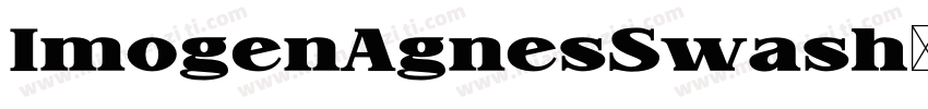ImogenAgnesSwash◆字体转换