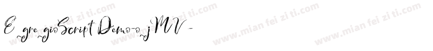 EgregioScriptDemo-ojMV字体转换