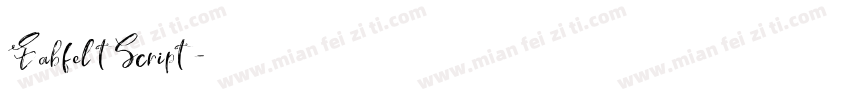FabfeltScript字体转换