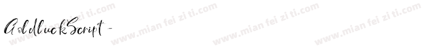 GoldluckScript字体转换