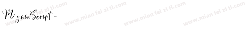 MyniaScript字体转换