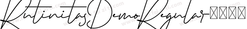 RutinitasDemoRegular字体转换