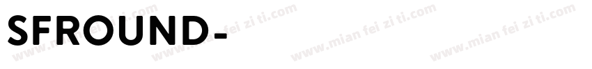 SFround字体转换