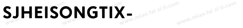 SJheisongtix字体转换