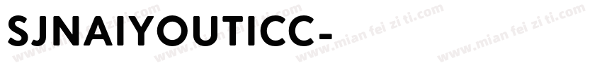 SJnaiyouticc字体转换