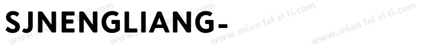 SJnengliang字体转换