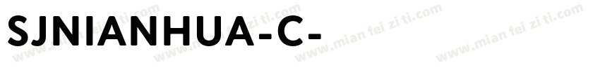 SJnianhua-C字体转换