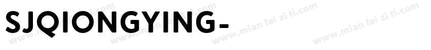 SJqiongying字体转换