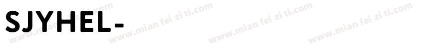 SJyhel字体转换