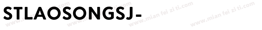 STlaoSongSJ字体转换