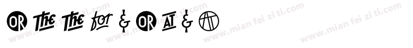 SJjinsong样品字体转换