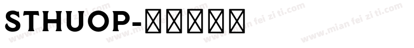 SThuop字体转换