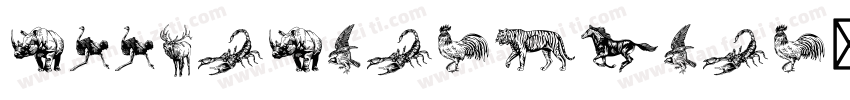 SJjinsongzhong样品字体转换