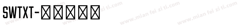 SWtxt字体转换