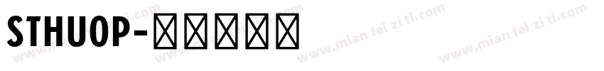 SThuop字体转换