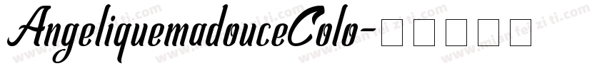 AngeliquemadouceColo字体转换