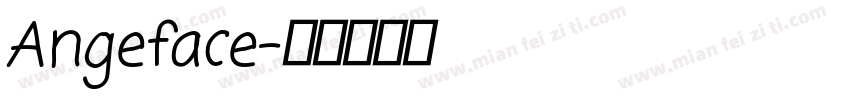 Angeface字体转换