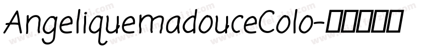 AngeliquemadouceColo字体转换