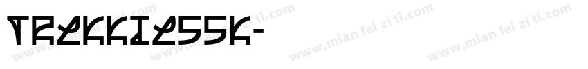 TrekkieSSk字体转换