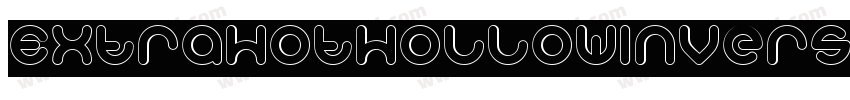 ExtraHotHollowInverse-KnZl字体转换