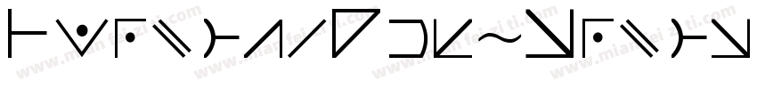 DolphusMiegAlphabetTwo-Lmv5字体转换