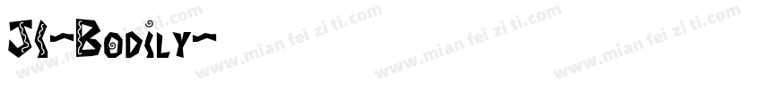 JI-Bodily字体转换