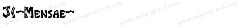 JI-Mensae字体转换