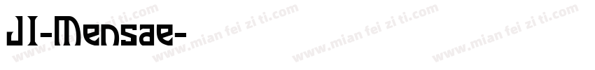 JI-Mensae字体转换