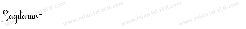 Sagitarius字体转换