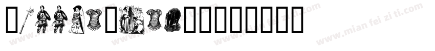 MiddleAges字体字体转换
