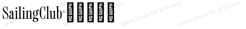 SailingClub字体转换
