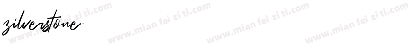 zilverstone字体转换