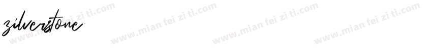 zilverstone字体转换
