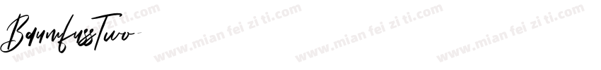 BaumfussTwo字体转换