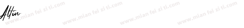 Altin字体转换