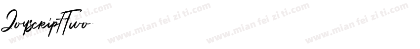 JoyscriptTwo字体转换