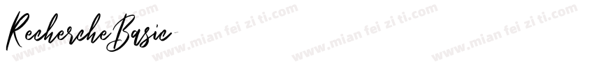 RechercheBasic字体转换
