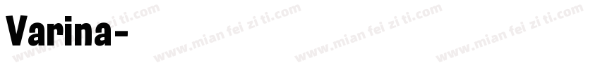 Varina字体转换