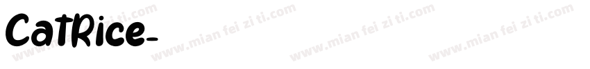CatRice字体转换