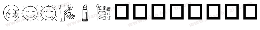 Cookie英文字体字体转换