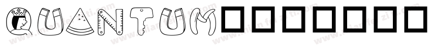 Quantum英文字体转换