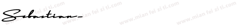 Sebastian字体转换