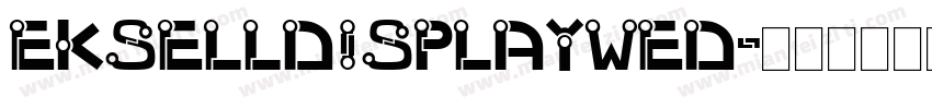 EKsellDisplayWed字体转换
