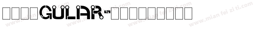 美团EGULAR字体转换